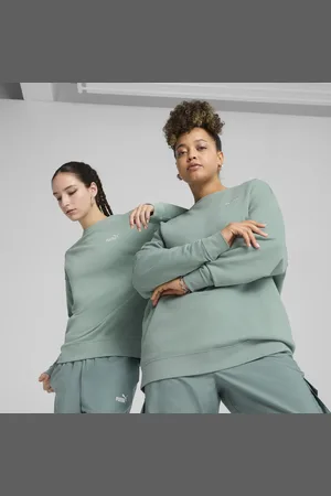 PUMA Damska luźna bluza z okrągłym dekoltem i małym logo No.1 ESS