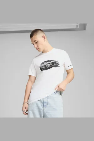 PUMA Męska koszulka BMW M Motorsport Essentials z grafiką