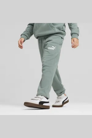 PUMA Dziecięce polarowe spodnie dresowe ESS z logo No. 1