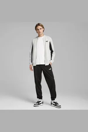 PUMA Męski dres inspirowany koszykówką z poliestru