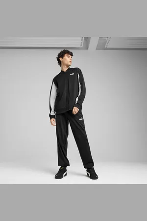 PUMA Męski dres inspirowany koszykówką z poliestru