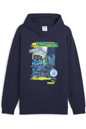 PUMA Męska bluza z kapturem Manchester City ftblNRGY+