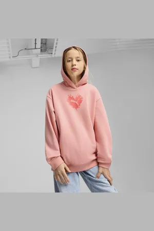 PUMA Młodzieżowa bluza z kapturem Flaming Love