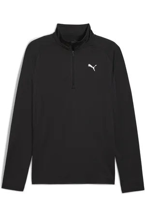 PUMA Męska koszulka TAD TECH z mieszanki tkanin z zamkiem 1/4