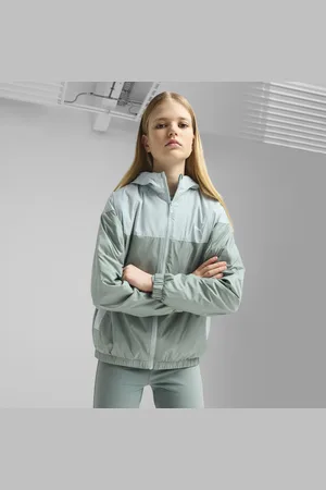 PUMA Młodzieżowa wiatrówka z podszewką z siateczki