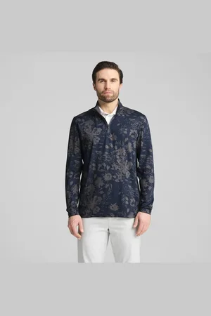 PUMA Męska kurtka golfowa Pure 2.0 Rose z zamkiem 1/4