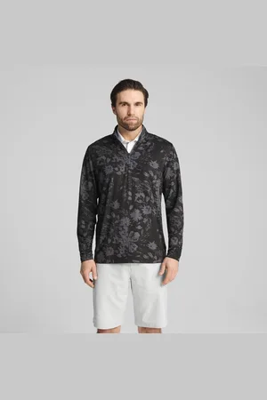 PUMA Męska kurtka golfowa Pure 2.0 Rose z zamkiem 1/4