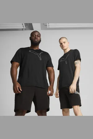 PUMA Męska melanżowa koszulka TAD ESSENTIALS z logo Cat