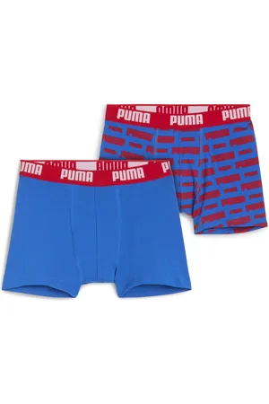 PUMA Młodzieżowe bokserki Everyday z logo (2 pary)