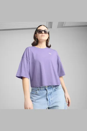 PUMA Damska krótka koszulka oversize WARDROBE ESS