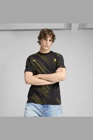 PUMA Męska koszulka Scuderia Ferrari HP Race Color Splash z nadrukiem