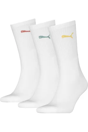 PUMA Skarpety za kostkę Unisex w paski — trójpak