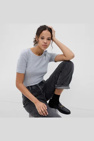 GAP Top Longsleeve Crewneck Modal Top XXS