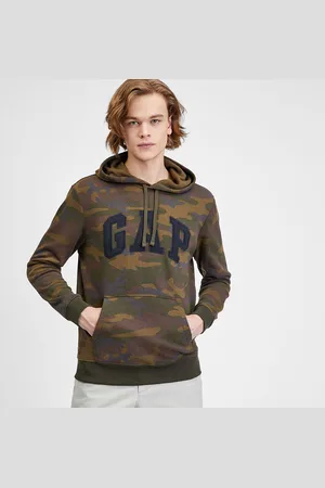 GAP Bluza V-Printed Heritage Logo Po S