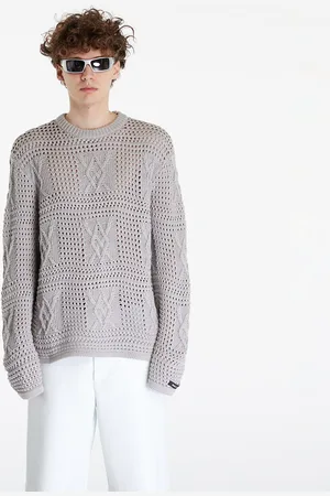 Daily paper Sweter Zuberi Crochet Long Sleeve Sweater XS