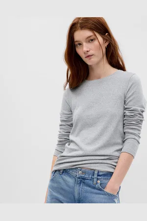 GAP Top Longsleeve Crewneck Modal Top XXS