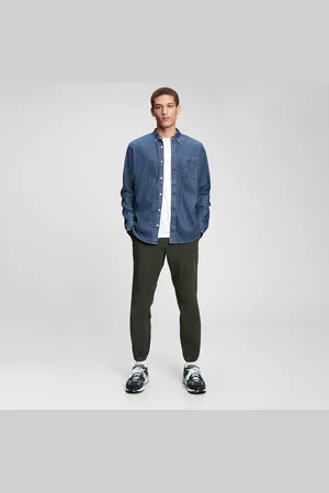 GAP Koszula Ls 1 Pkt Denim Shirt S