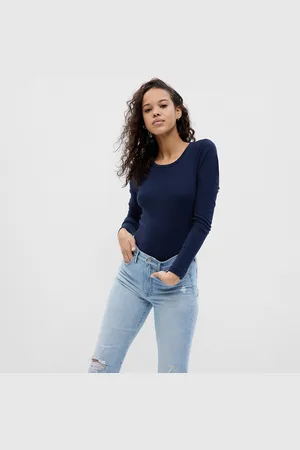 GAP T-shirt Longsleeve Crewneck Modal Tee XXS