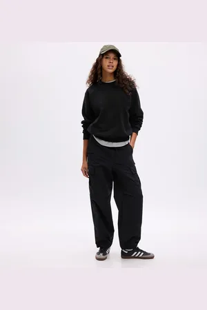 GAP Bluza Raglan Pullover Crewneck Logo Sweatshirt XXS