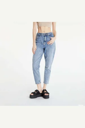 Noisy May Spodnie NMKATY High Waisted Mom Jeans W26/L32