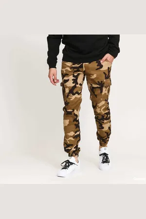 Urban classics Spodnie Camo Cargo Jogging Pants 2.0 W30