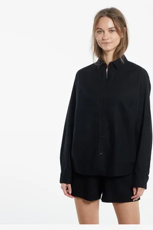Urban classics Koszula Ladies Linen Mixed Oversized Shirt L