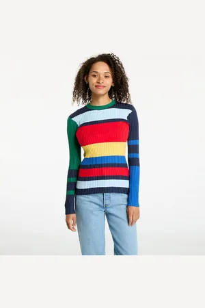 Wrangler Sweter Slim Rib Sweater L