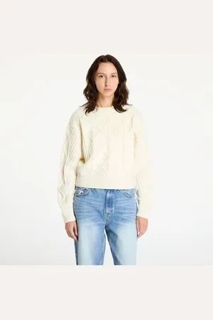 Wrangler Sweter Cable Knit Sweater L