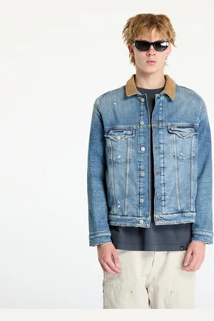 Tommy Hilfiger Kurtka Tommy Jeans Ryan Teddy Regular Trucker Jacket L