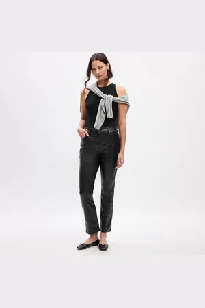 GAP Spodnie Vintage Slim Faux Leather Pants W25