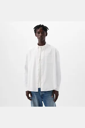 GAP Koszula Standard Logo Oxford Shirt S