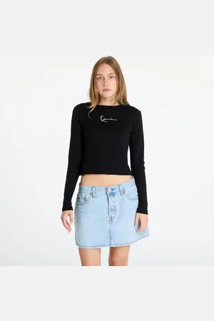 Karl Kani T-shirt Small Signature Short Rib Longsleeve M