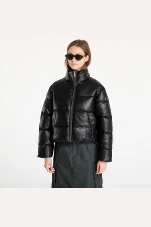 Karl Kani Kurtka Serif Crop PU Puffer Jacket XS