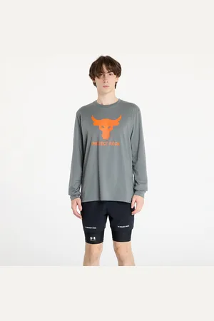 Under Armour T-shirt Project Rock BRAHMA BULL Long Sleeve / M