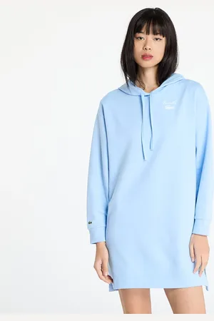 Lacoste Oversized Fleece Sweatshirt Dress 36