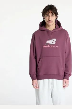 New Balance Bluza Athletics French Terry Logo Hoodie XXL