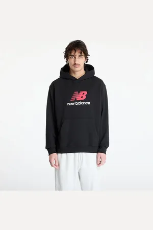 New Balance Bluza Athletics French Terry Logo Hoodie S