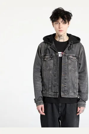 Tommy Hilfiger Kurtka Tommy Jeans Hooded Ryan Regular Trucker Jacket L