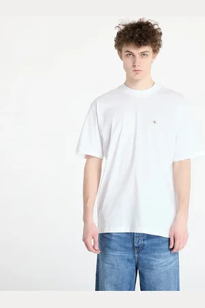 Calvin Klein T-shirt Jeans Woven Label Relaxed Tee L