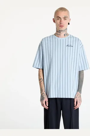 New Era T-shirt Pinstripe Oversized T-Shirt UNISEX L