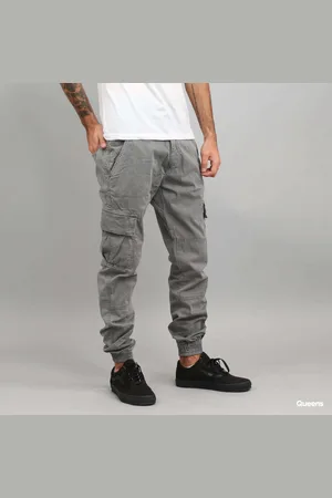 Urban classics Spodnie Washed Cargo Twill Jogging Pants W30