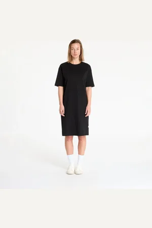 Urban classics Ladies Organic Oversized Slit Tee Dress XS