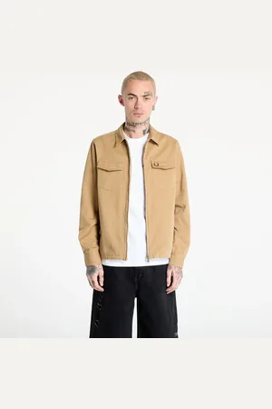 Fred Perry Koszula Twill Zip-Through Overshirt M