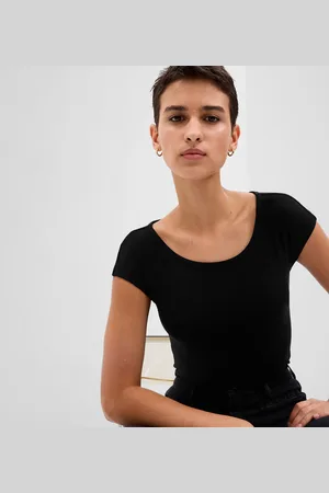 GAP T-shirt Shortsleeve Bateau Neck Modal Top XXS