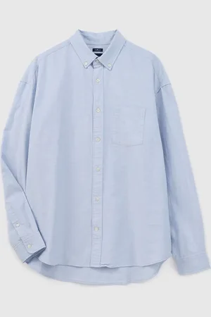 GAP Koszula Longsleeve Standard-Fit Oxford Logo Shirt XS