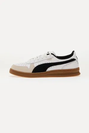 PUMA Trampki Indoor White- Black-Gum EUR 35.5