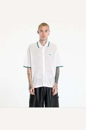 adidas Koszula adidas Button Down Knitted Shirt / S