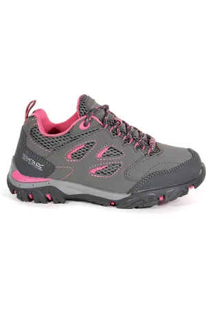 Regatta Dziecięce Buty Trekkingowe Holcombe Low Szaro – Różowy