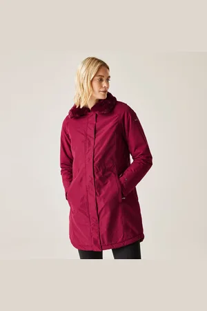 Regatta Damska Kurtka Zimowa Parka Renata Bordowy