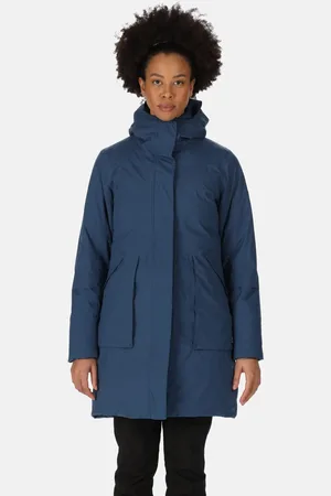 Regatta Damska Kurtka Parka Zimowa Yewbank II Granatowy